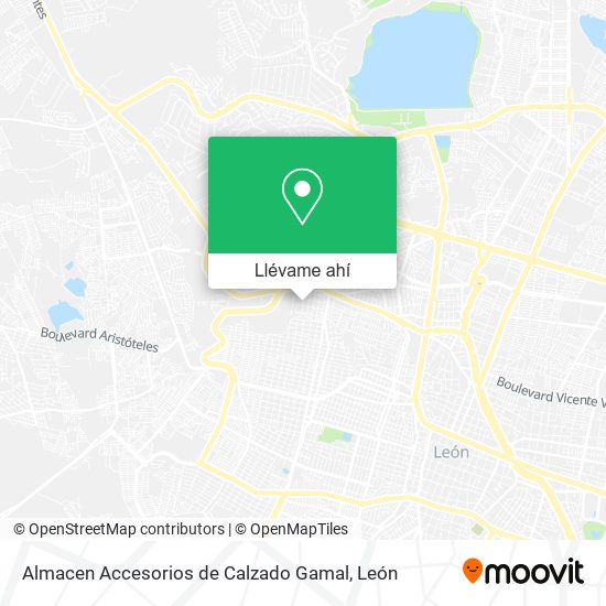 Mapa de Almacen Accesorios de Calzado Gamal