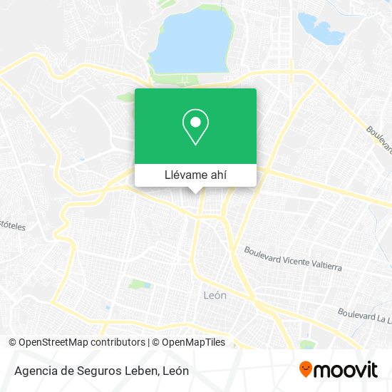 Mapa de Agencia de Seguros Leben