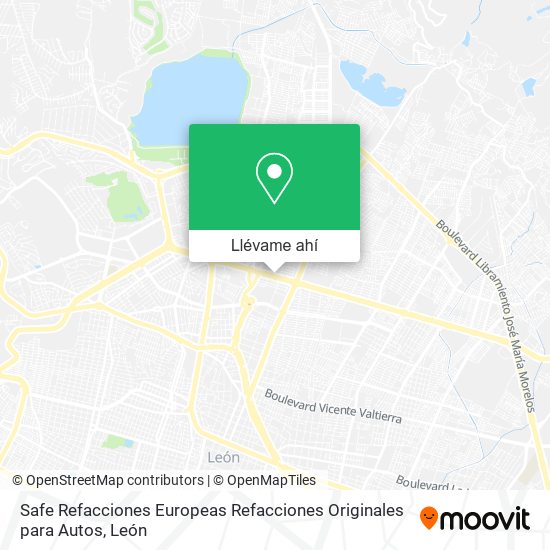 Mapa de Safe Refacciones Europeas Refacciones Originales para Autos