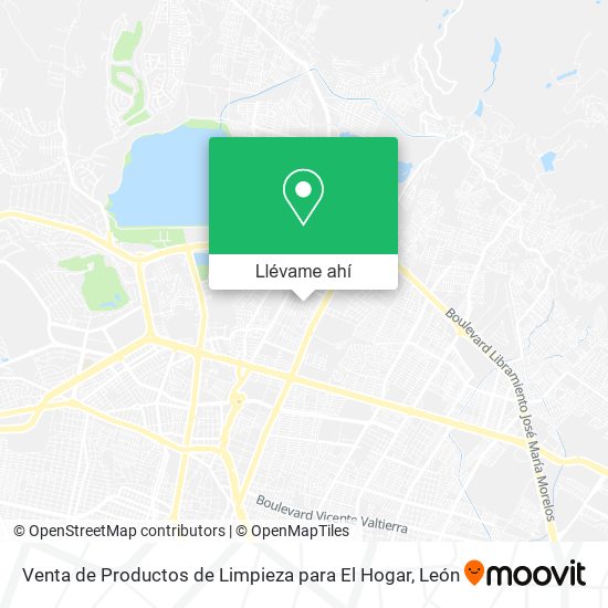 Mapa de Venta de Productos de Limpieza para El Hogar