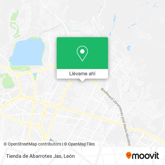 Mapa de Tienda de Abarrotes Jas