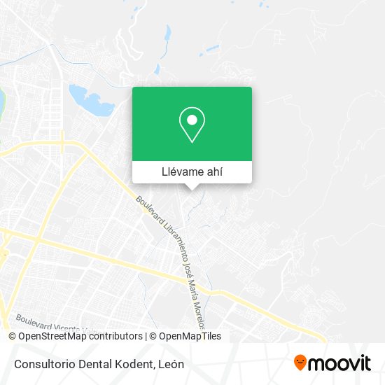 Mapa de Consultorio Dental Kodent