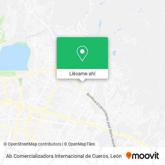 Mapa de Ab Comercializadora Internacional de Cueros