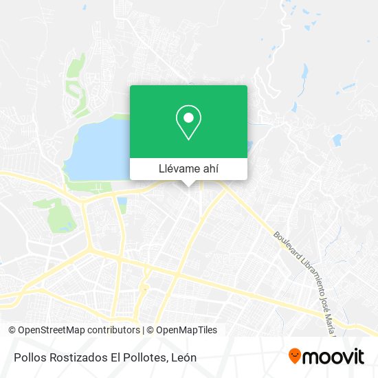 Mapa de Pollos Rostizados El Pollotes