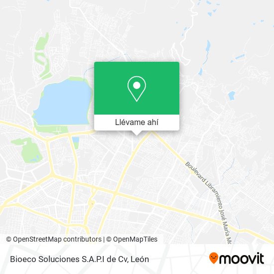 Mapa de Bioeco Soluciones S.A.P.I de Cv