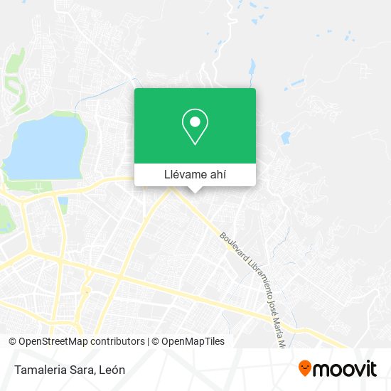 Mapa de Tamaleria Sara