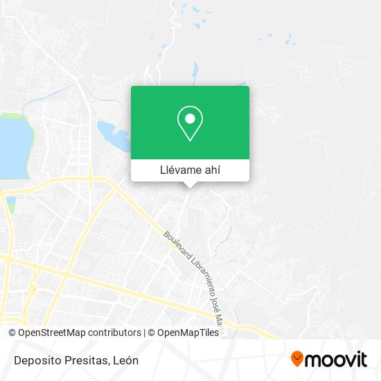 Mapa de Deposito Presitas