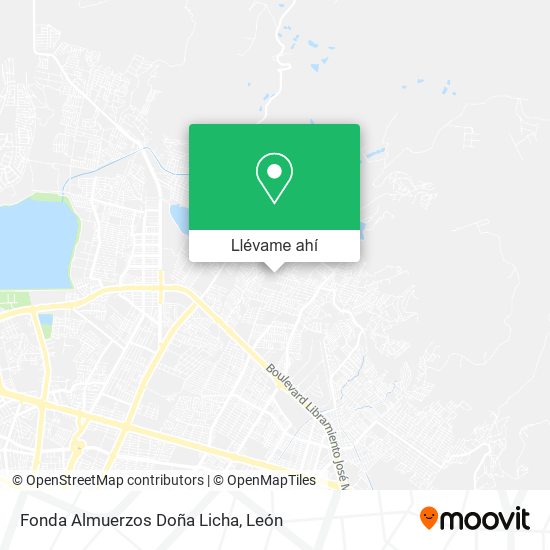 Mapa de Fonda Almuerzos Doña Licha