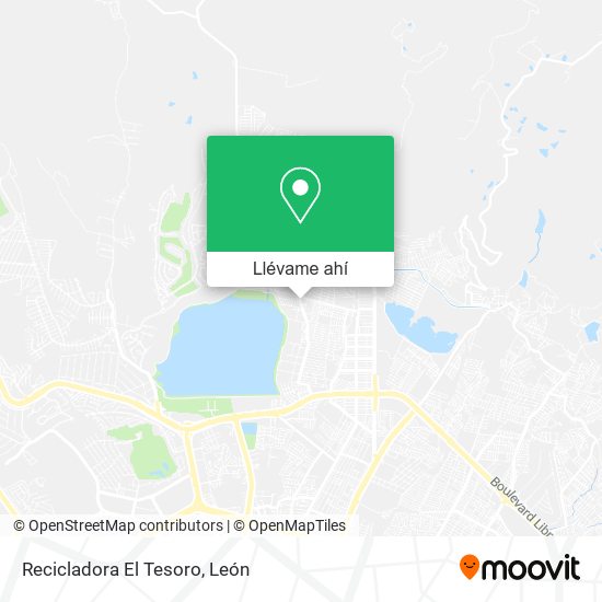 Mapa de Recicladora El Tesoro