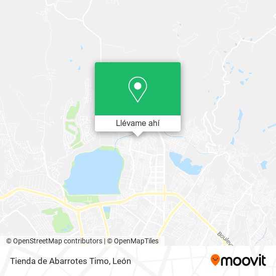 Mapa de Tienda de Abarrotes Timo