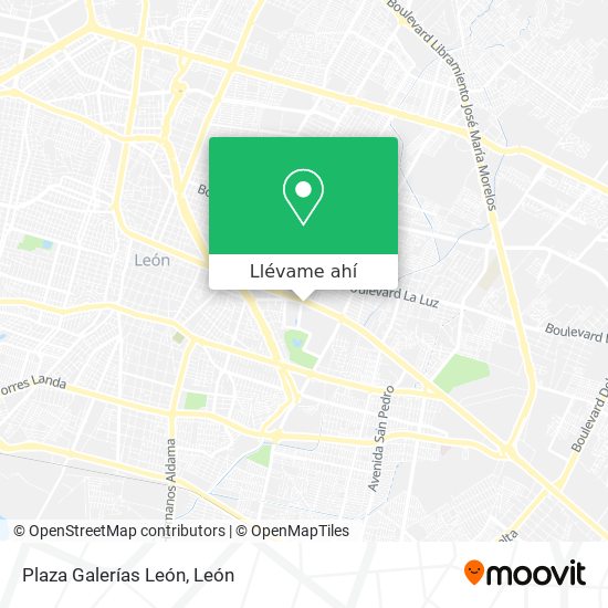 Cómo llegar a Plaza Galerías León en Autobús?