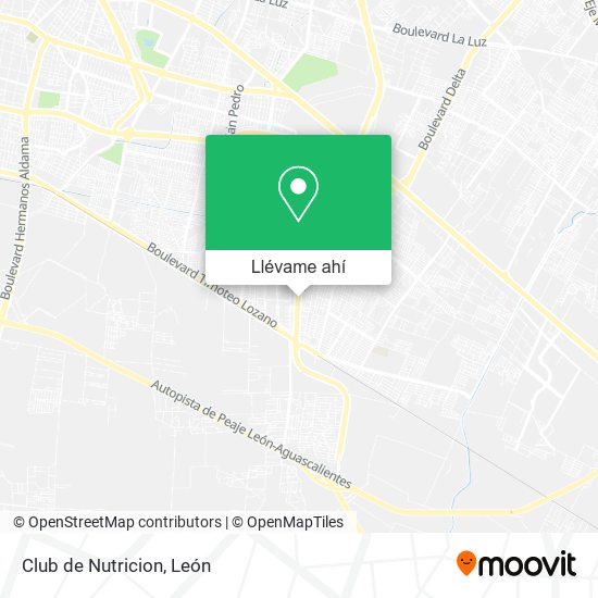 Mapa de Club de Nutricion