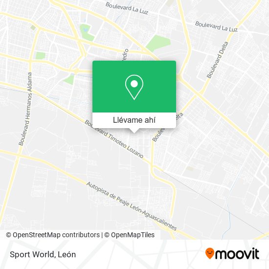 Mapa de Sport World