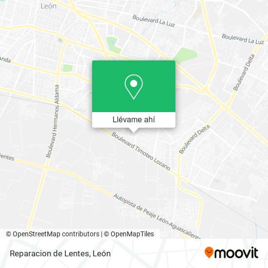 Mapa de Reparacion de Lentes