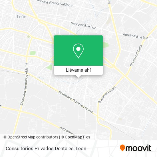 Mapa de Consultorios Privados Dentales