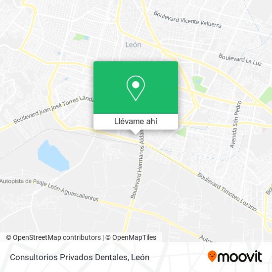 Mapa de Consultorios Privados Dentales