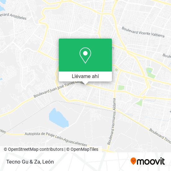 Mapa de Tecno Gu & Za