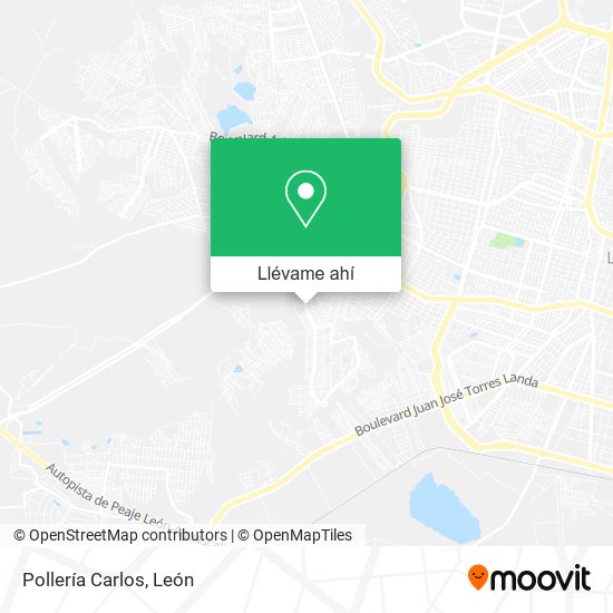 Mapa de Pollería Carlos