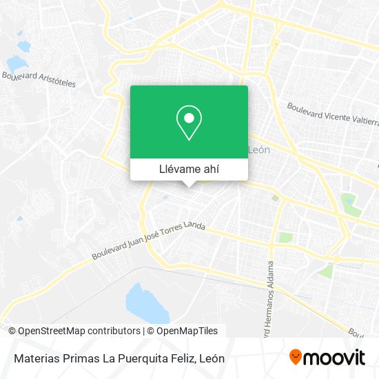 Mapa de Materias Primas La Puerquita Feliz