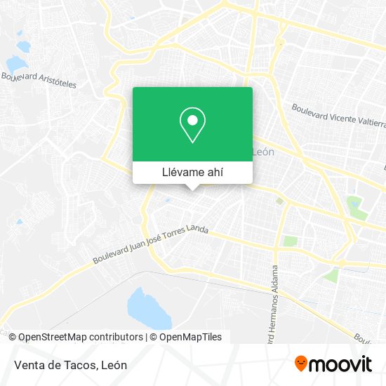 Mapa de Venta de Tacos