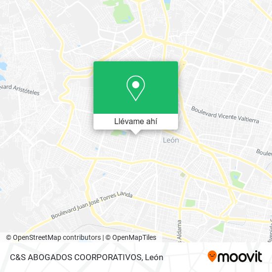 Mapa de C&S ABOGADOS COORPORATIVOS