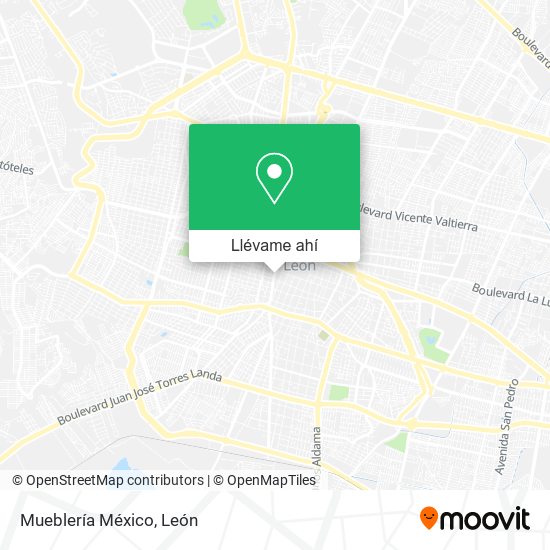 Mapa de Mueblería México