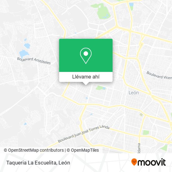 Mapa de Taqueria La Escuelita