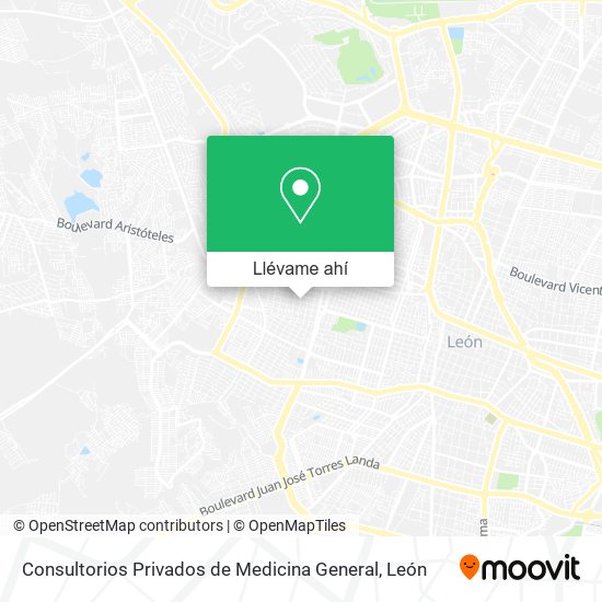 Mapa de Consultorios Privados de Medicina General