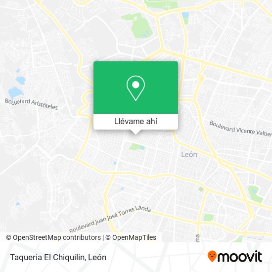 Mapa de Taqueria El Chiquilin