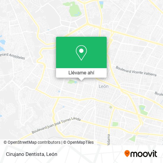 Mapa de Cirujano Dentista