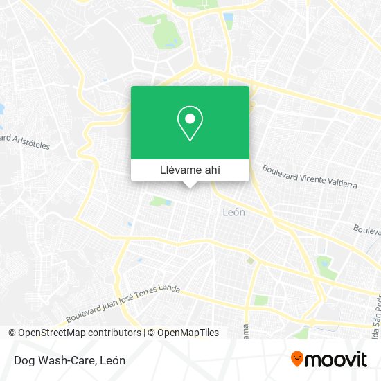 Mapa de Dog Wash-Care