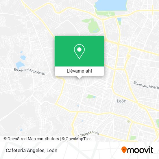 Mapa de Cafeteria Angeles
