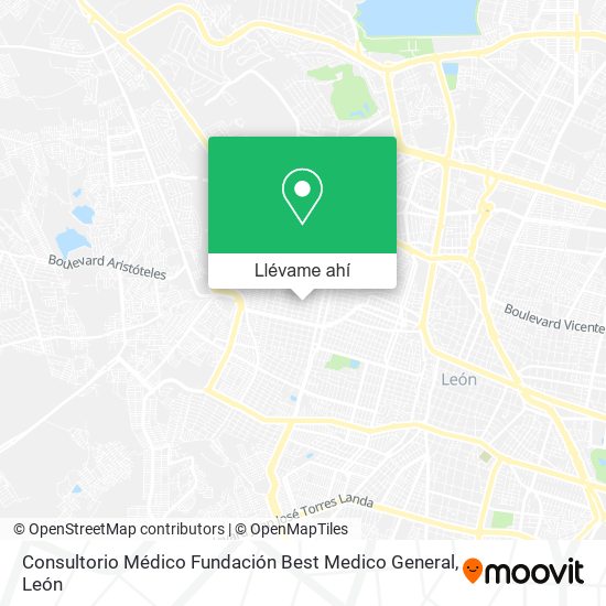 Mapa de Consultorio Médico Fundación Best Medico General