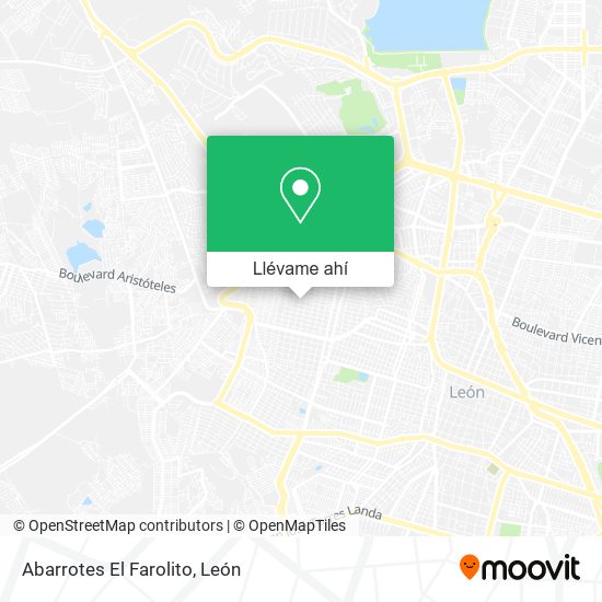 Mapa de Abarrotes El Farolito