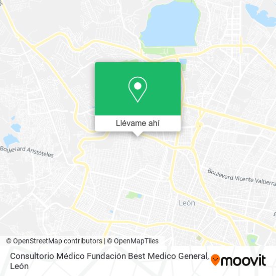 Mapa de Consultorio Médico Fundación Best Medico General