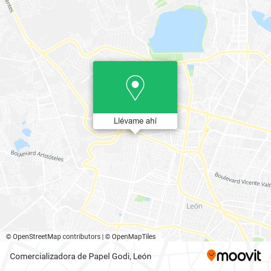 Mapa de Comercializadora de Papel Godi