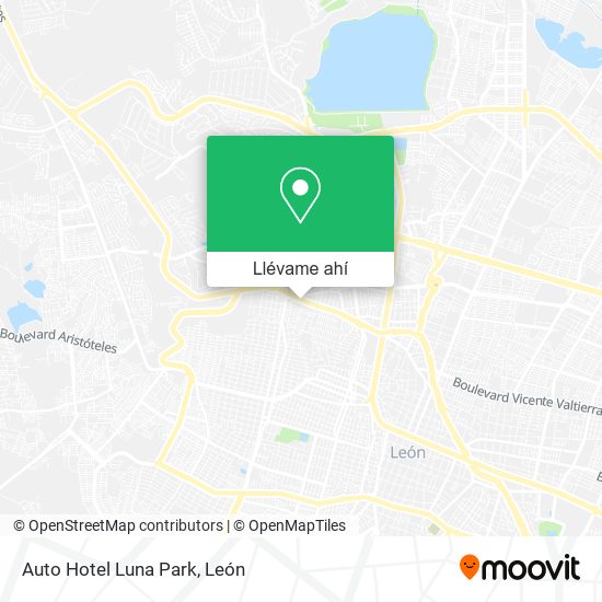 Mapa de Auto Hotel Luna Park