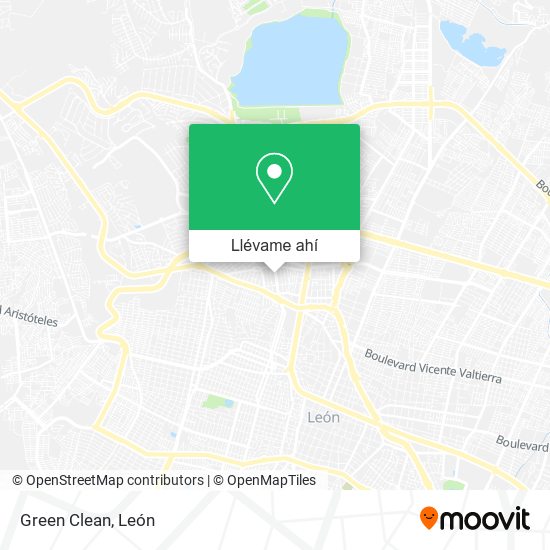 Mapa de Green Clean