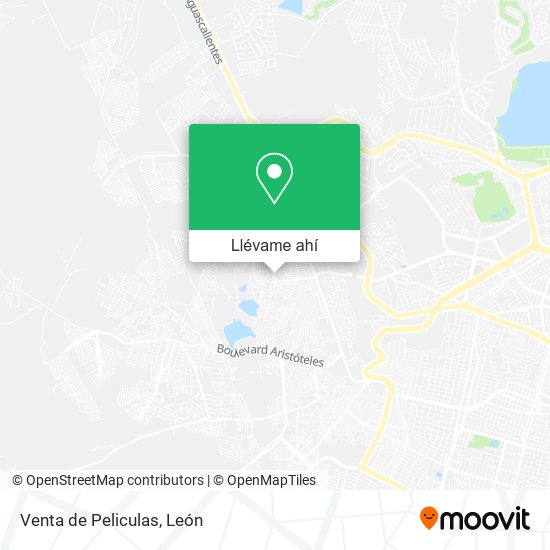 Mapa de Venta de Peliculas