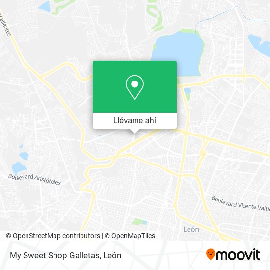 Mapa de My Sweet Shop Galletas