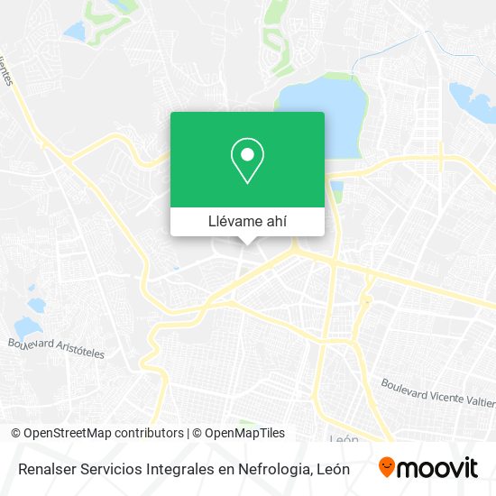 Mapa de Renalser Servicios Integrales en Nefrologia