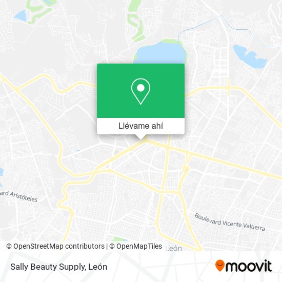 Mapa de Sally Beauty Supply