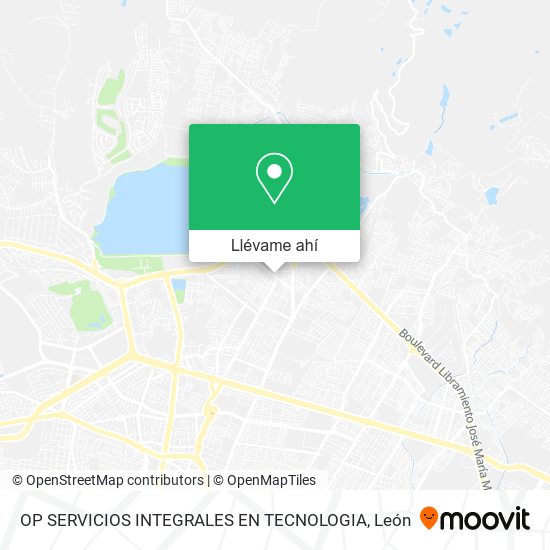 Mapa de OP SERVICIOS INTEGRALES EN TECNOLOGIA