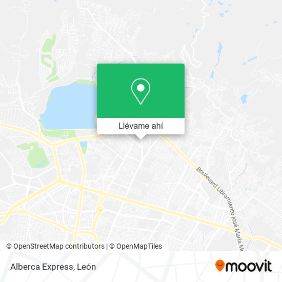 Mapa de Alberca Express
