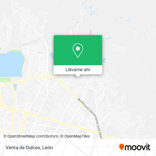 Mapa de Venta de Dulces