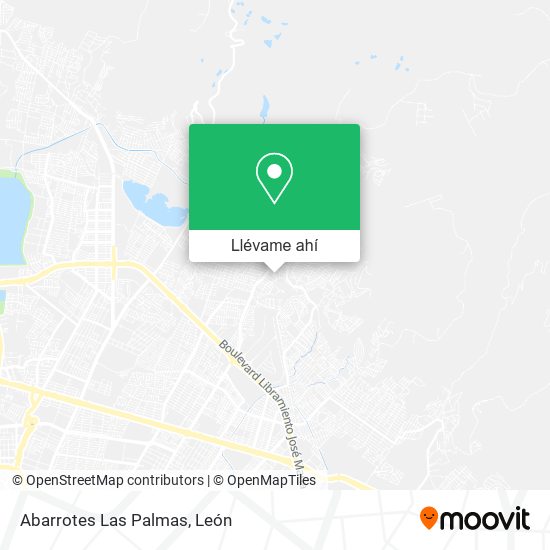 Mapa de Abarrotes Las Palmas