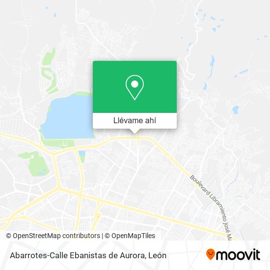 Mapa de Abarrotes-Calle Ebanistas de Aurora