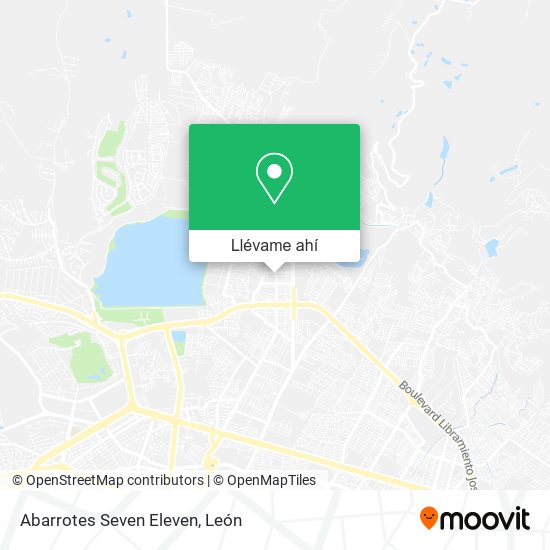 Mapa de Abarrotes Seven Eleven