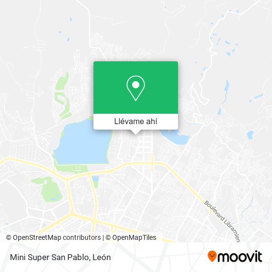 Mapa de Mini Super San Pablo