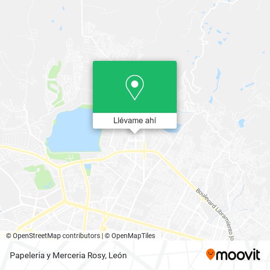 Mapa de Papeleria y Merceria Rosy